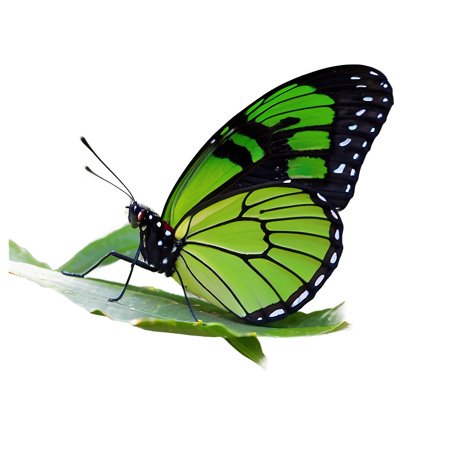 Green Butterfly In Garden Png Fbk PNG image