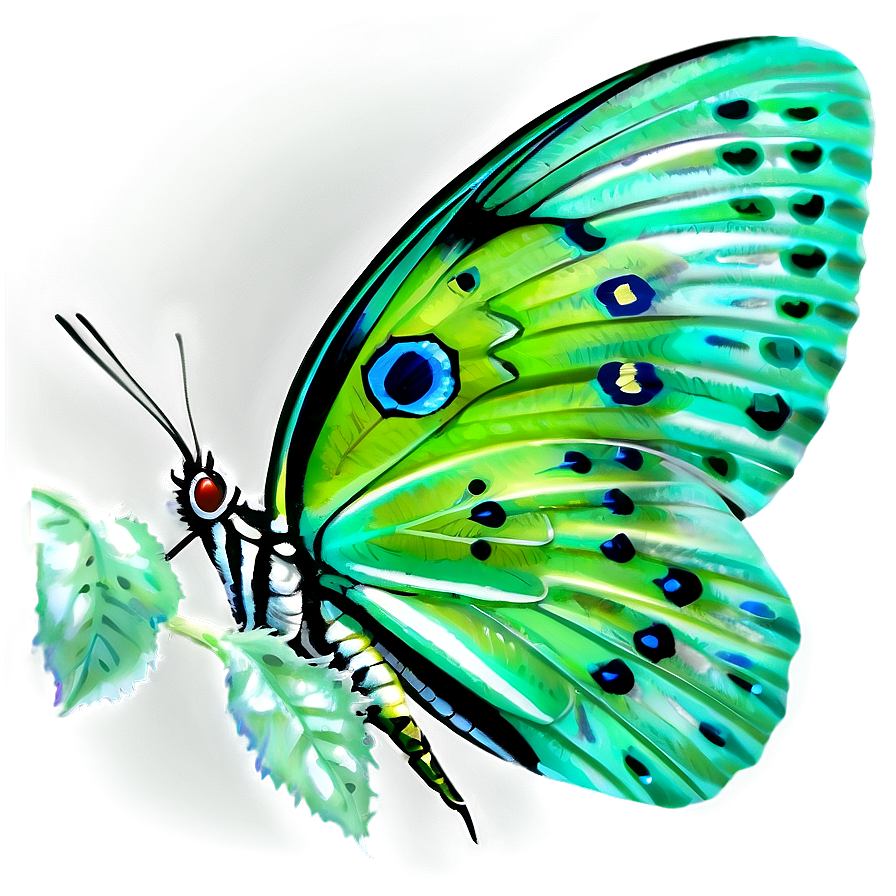 Green Butterfly Png 31 PNG image