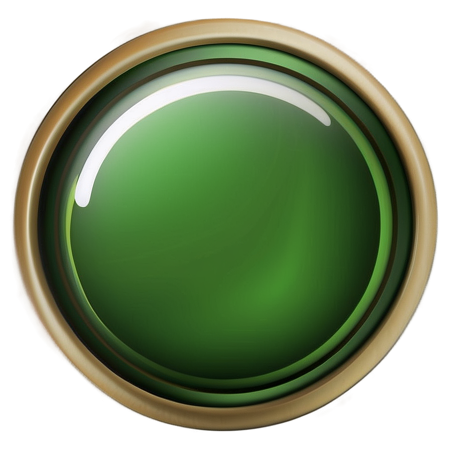 Green Button Png Fla55 PNG image