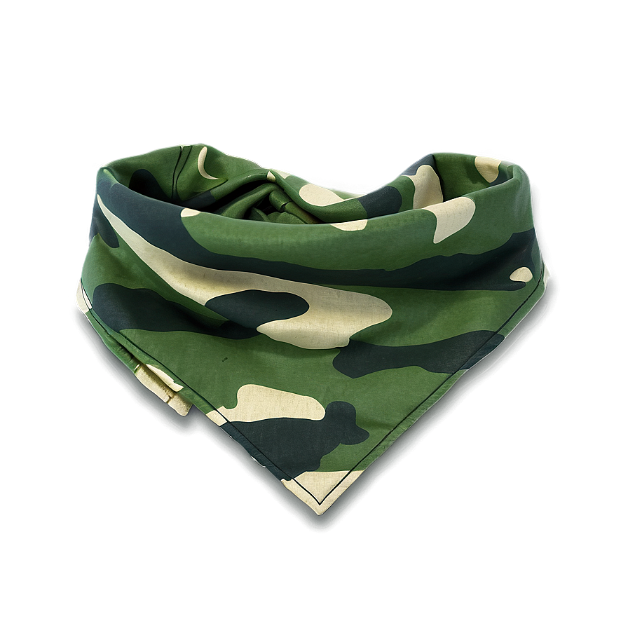 Green Camouflage Bandana Png Ucx14 PNG image