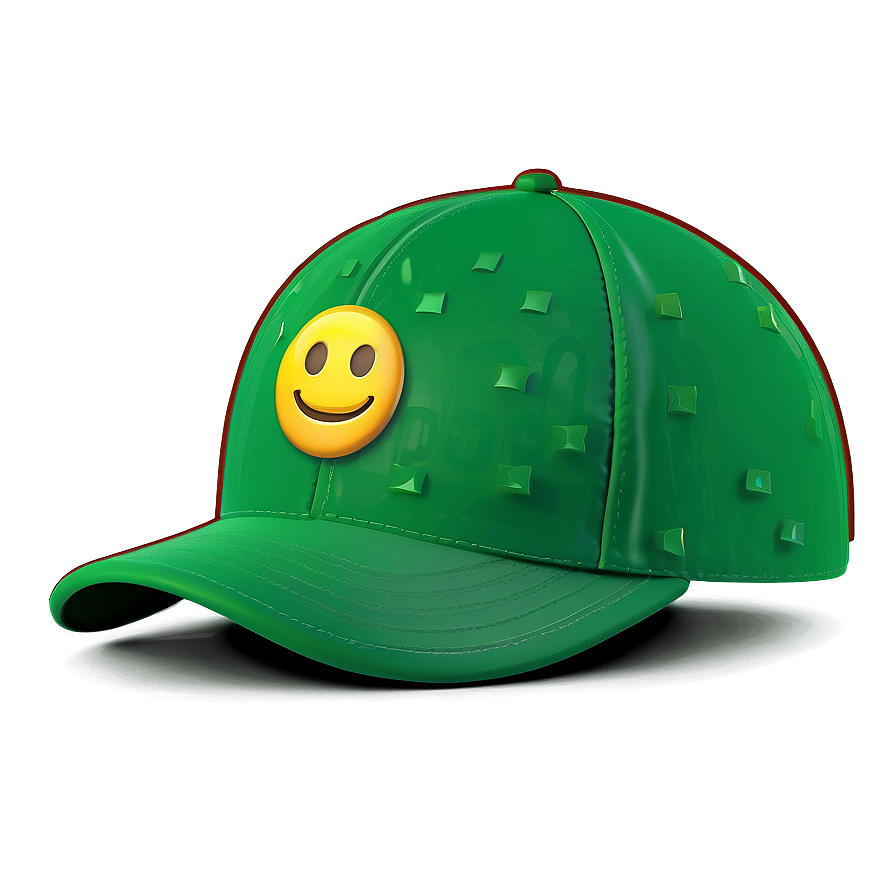 Green Cap Emoji Png Hwt PNG image