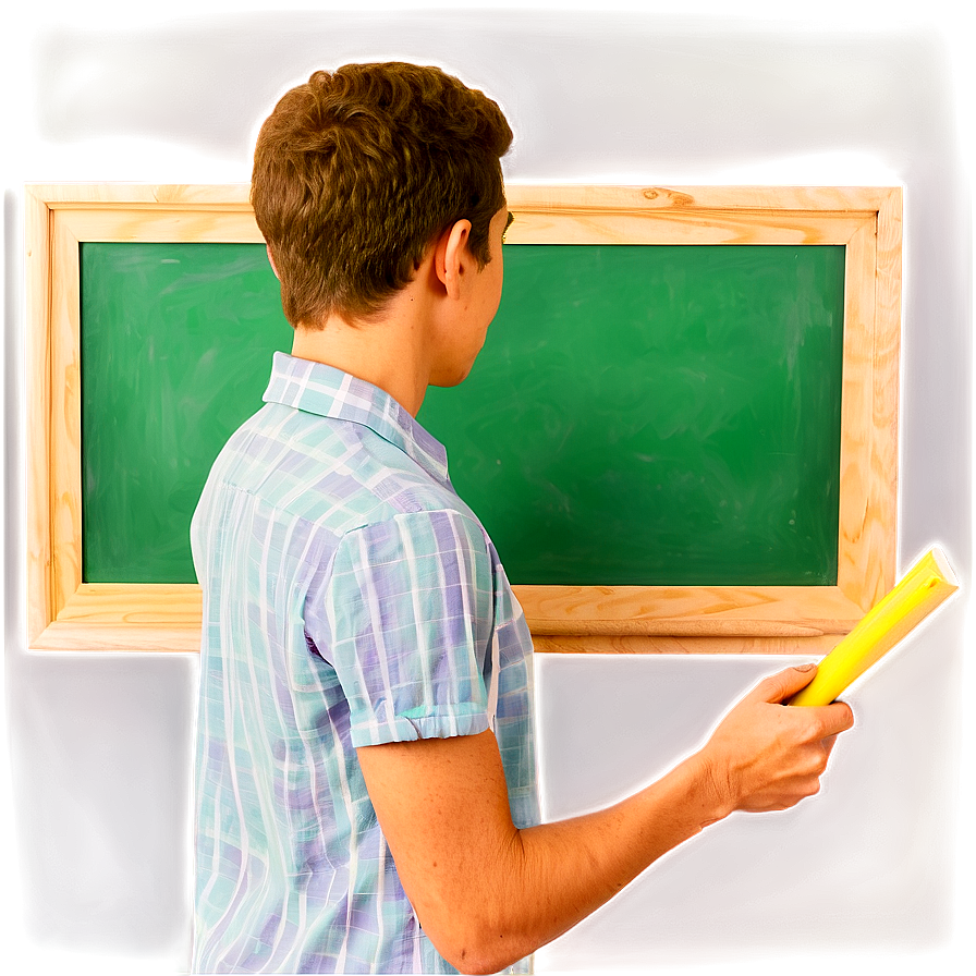 Green Chalkboard Png Rvi13 PNG image