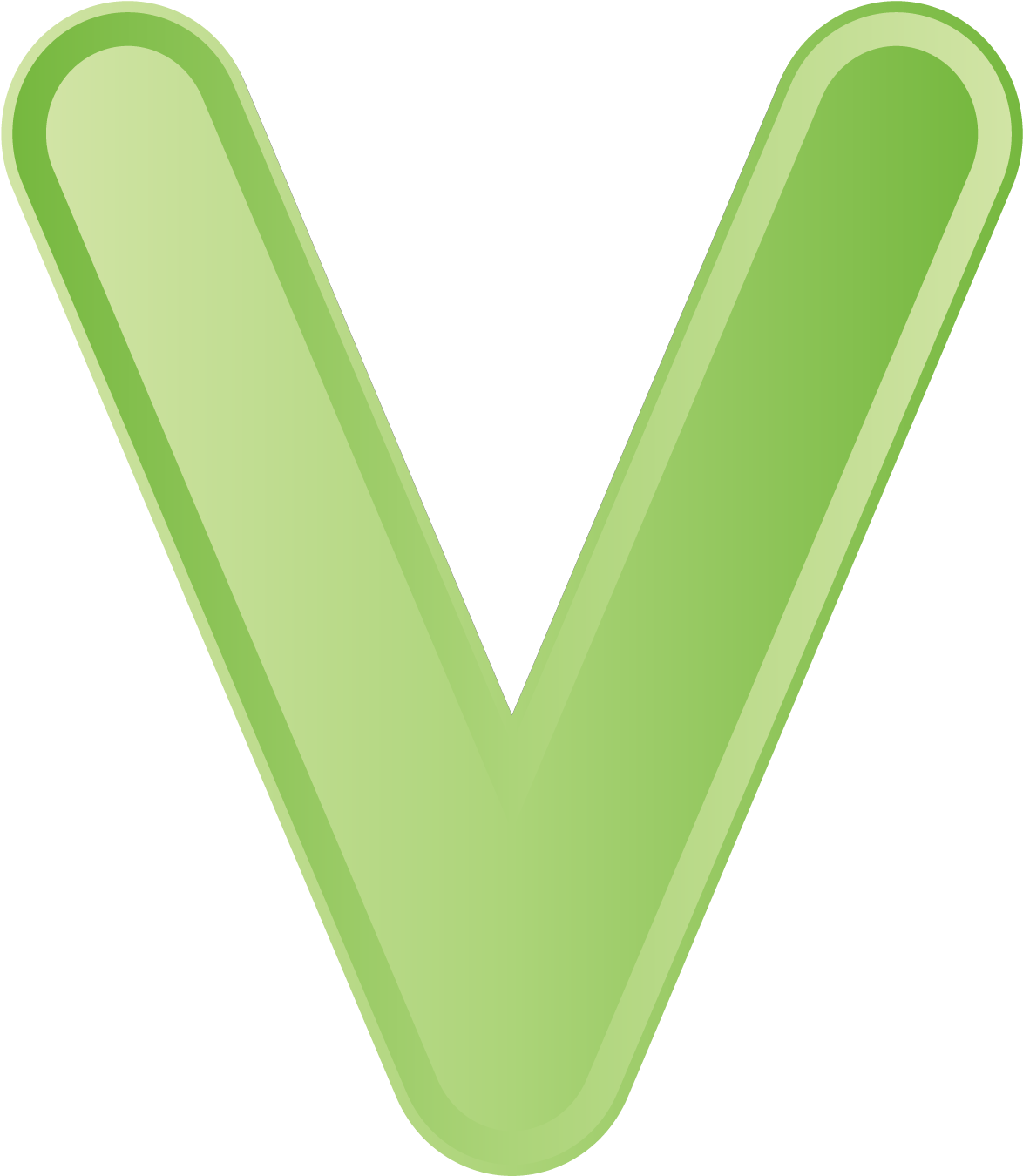 Green Check Mark Graphic PNG image