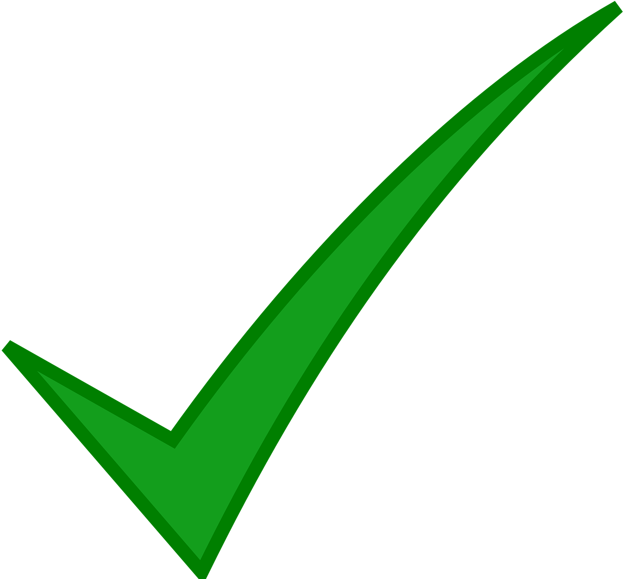 Green Checkmark Graphic PNG image