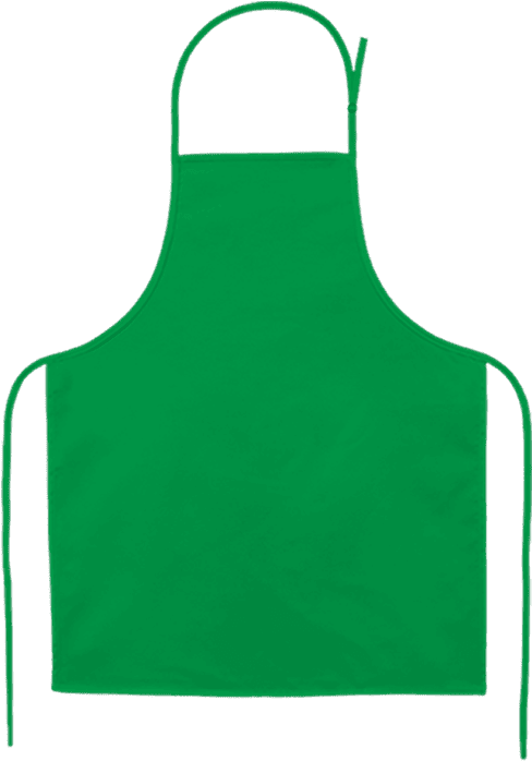 Green Chef Apron PNG image