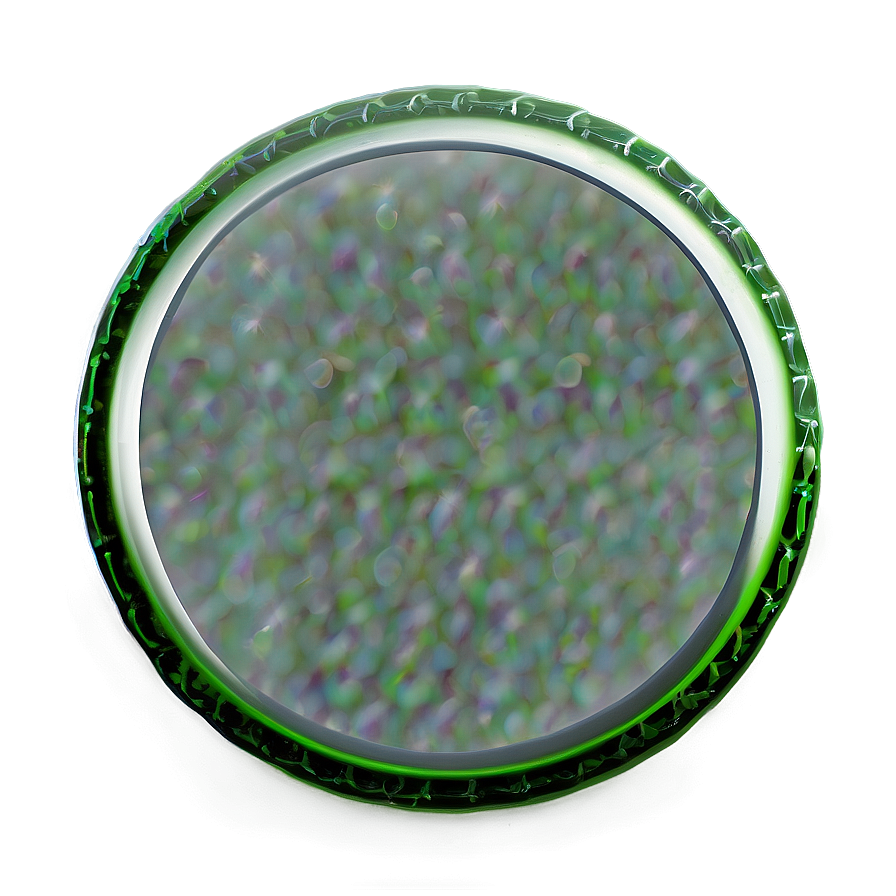 Green Circle With Waves Png 84 PNG image