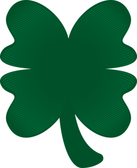 Green Clover Illustration PNG image