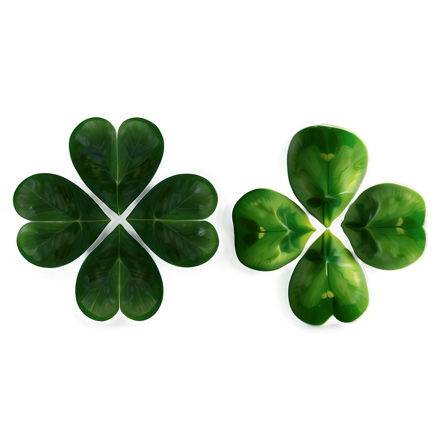 Green Clover Leaf Png 4 PNG image