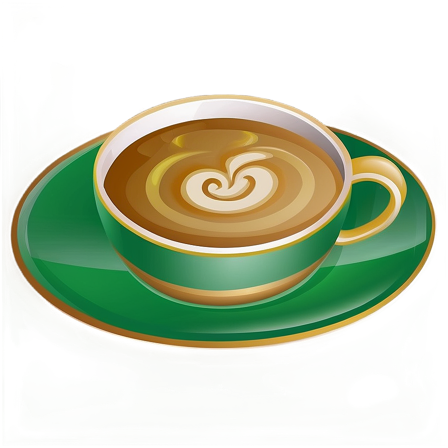 Green Coffee Cup Png Wfg PNG image