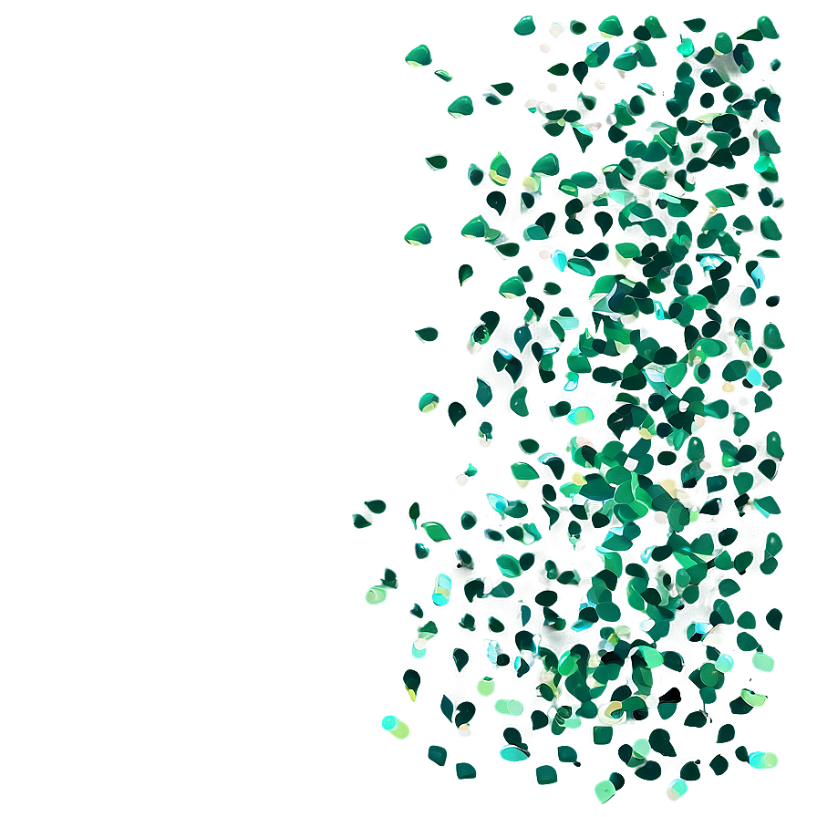 Green Confetti Png Rgd PNG image