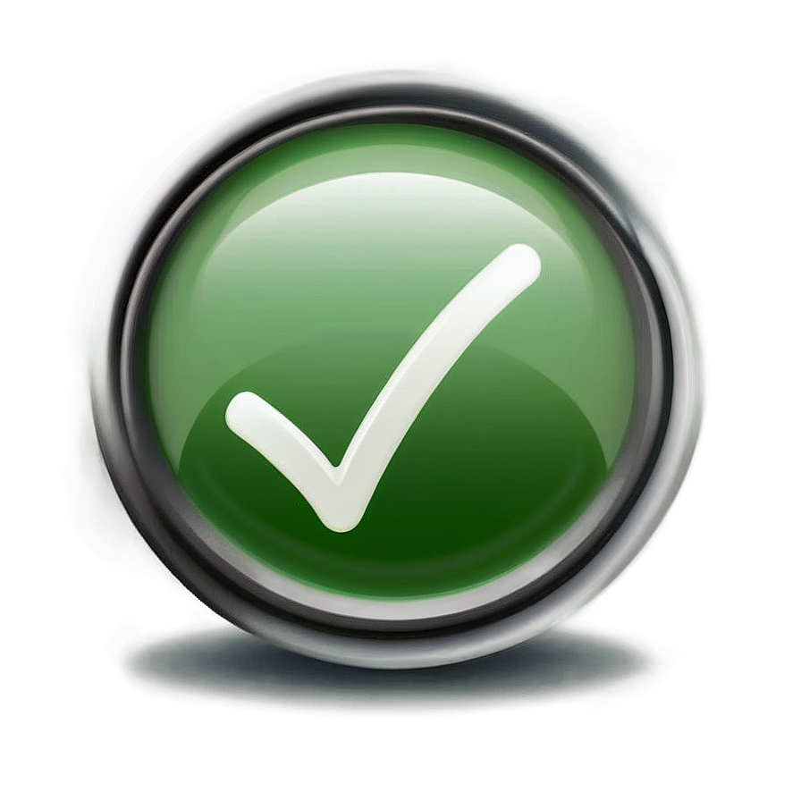 Green Correct Tick Icon Png Rxo PNG image
