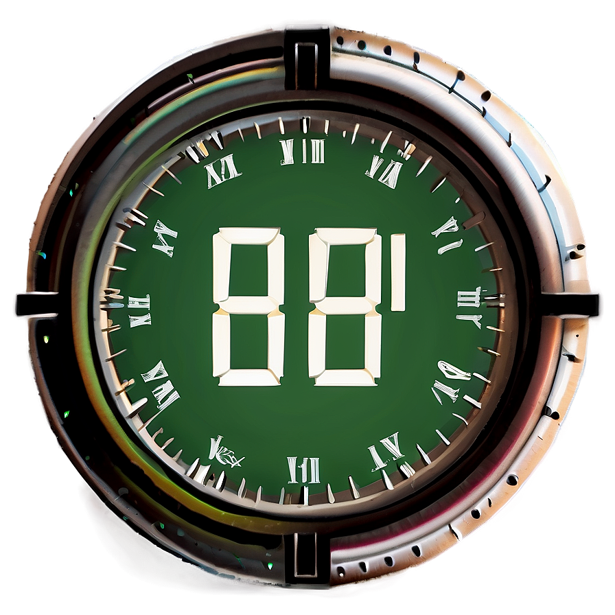 Green Countdown Timer Png Fxj PNG image