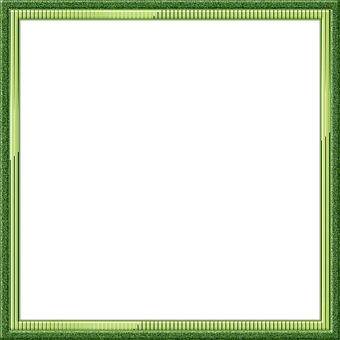 Green Decorative Frame PNG image