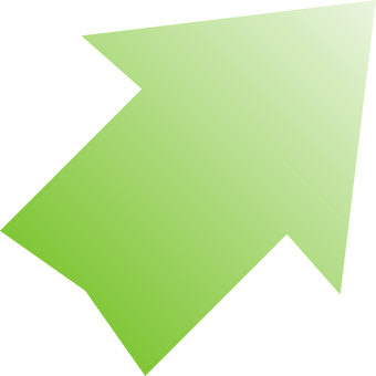 Green Directional Arrow PNG image