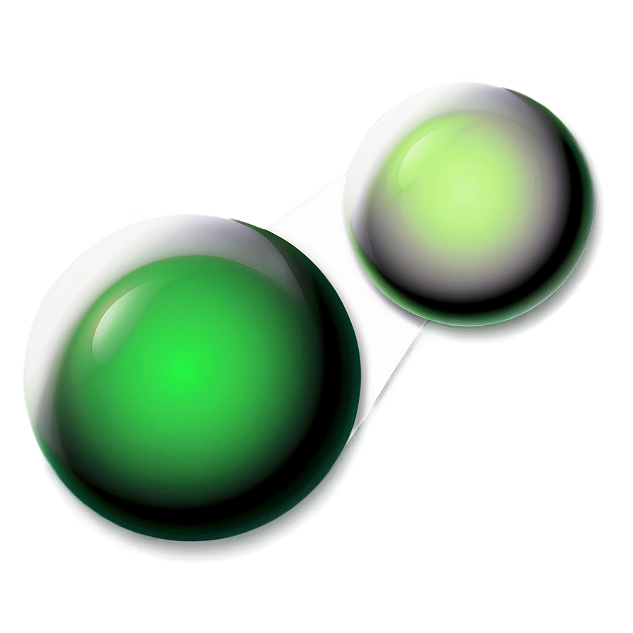 Green Dot On White Background Png 06122024 PNG image