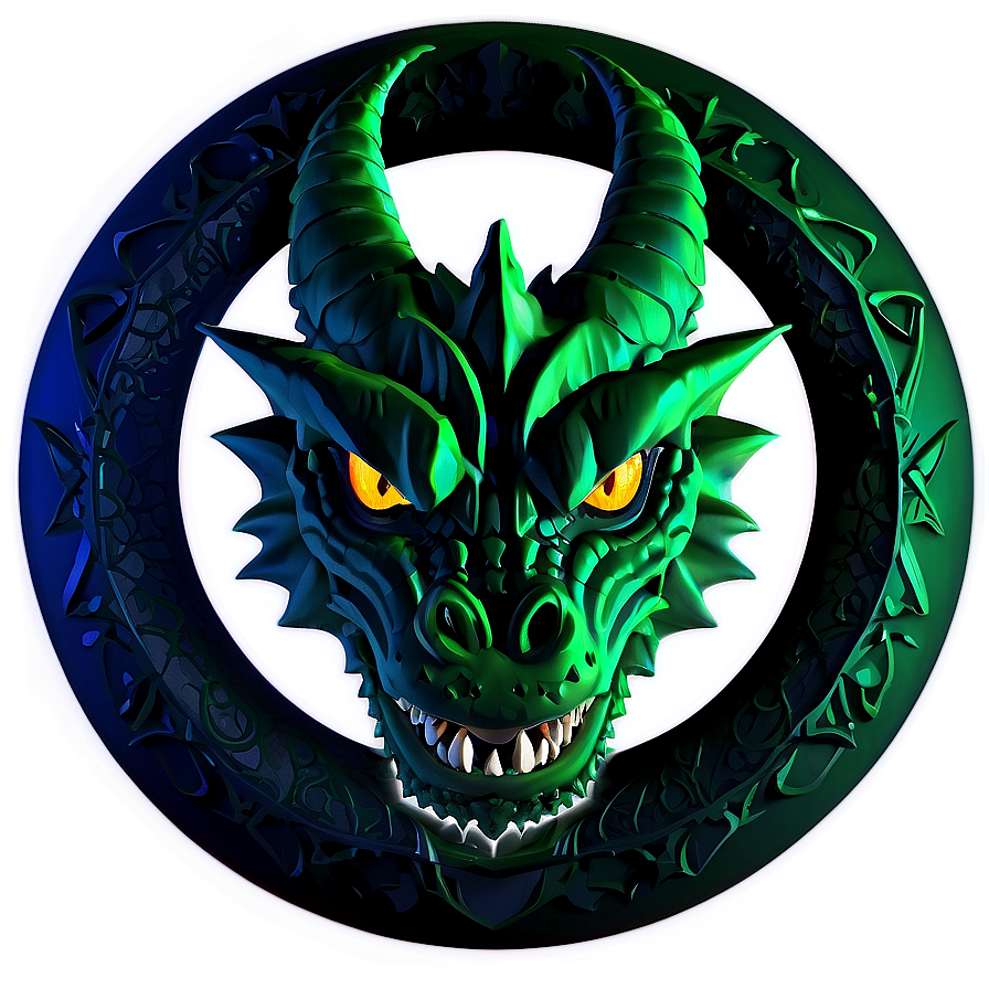 Green Dragon Emblem Png Ror36 PNG image