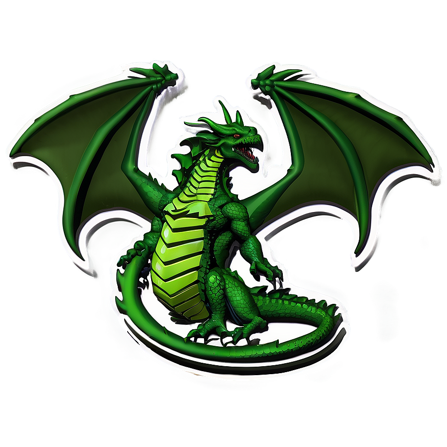 Green Dragon Emblem Png Xsa46 PNG image
