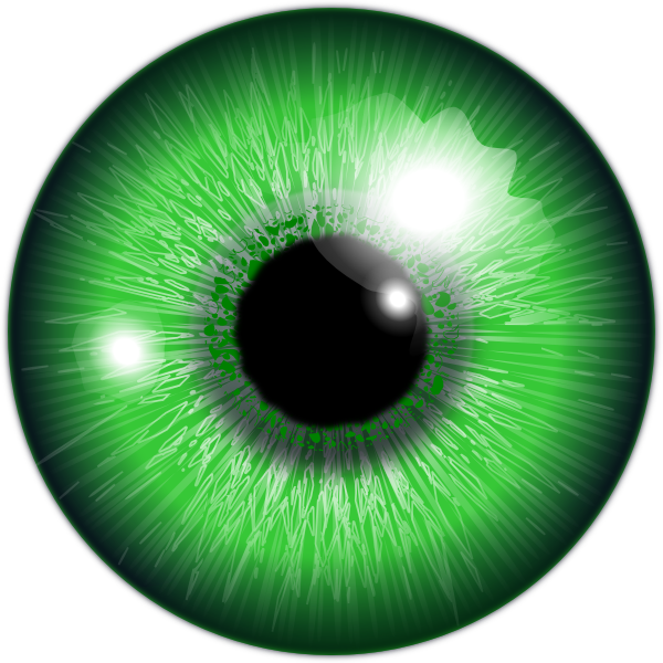 Green Eye Clipart PNG image