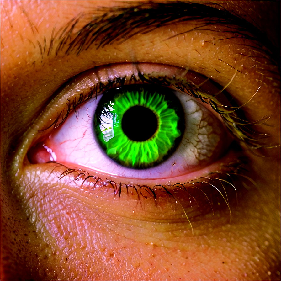 Green Eye Iris Closeup Png 33 PNG image