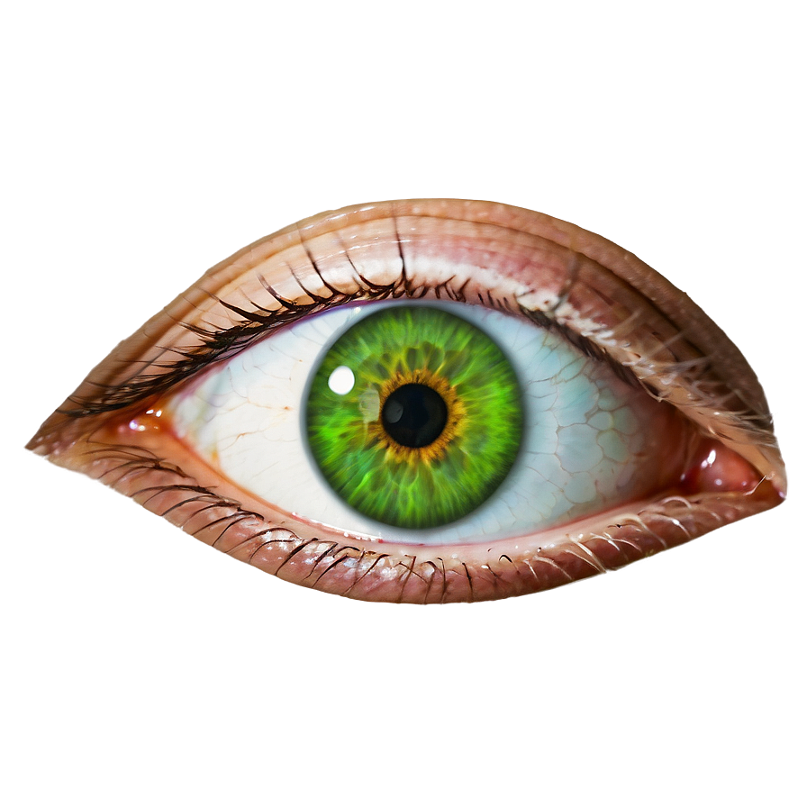 Green Eye Peeking Through Png Gyt27 PNG image