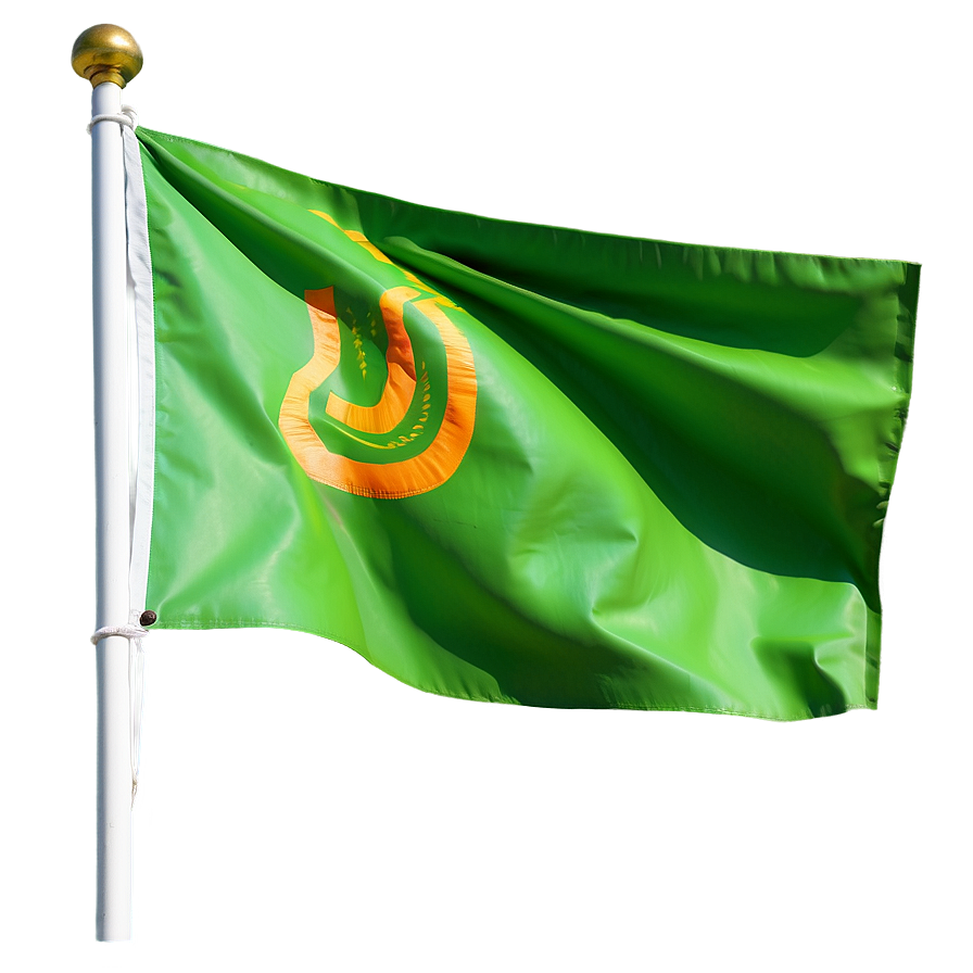 Green Flag A PNG image