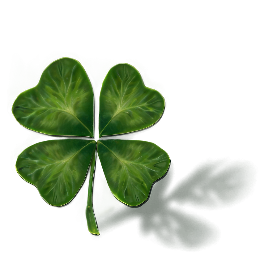 Green Four Leaf Clover Png 92 PNG image