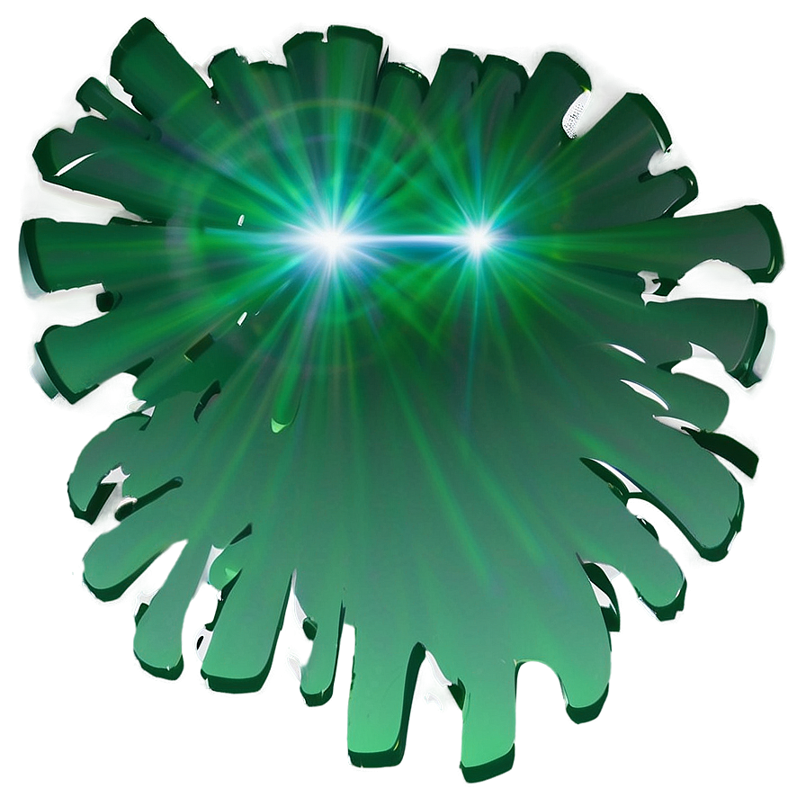 Green Glare Png 3 PNG image