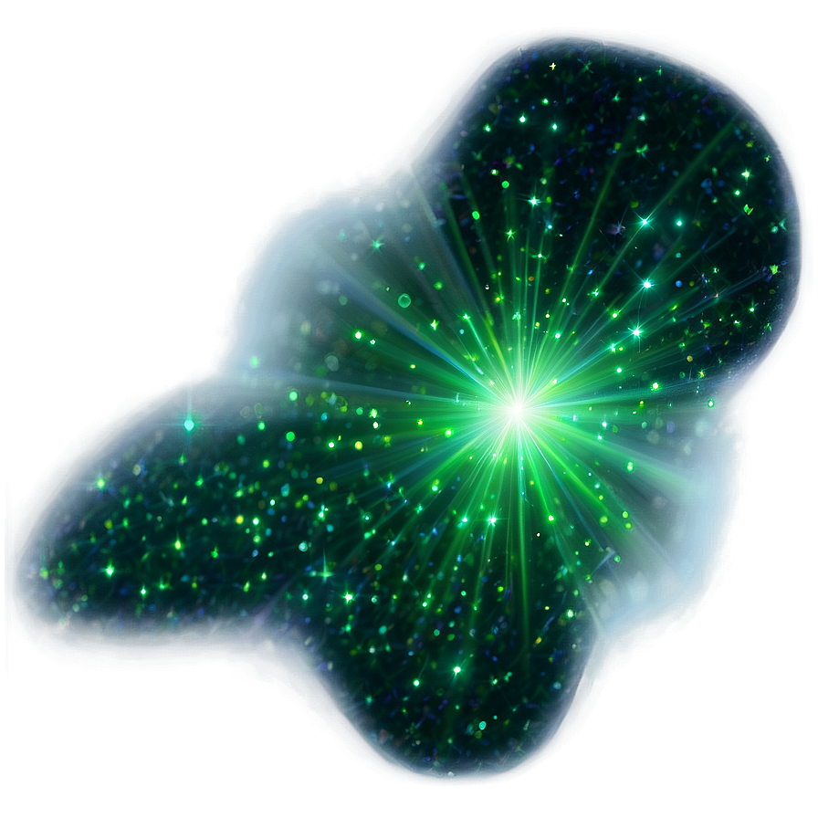 Green Glitter Light Png Aic PNG image