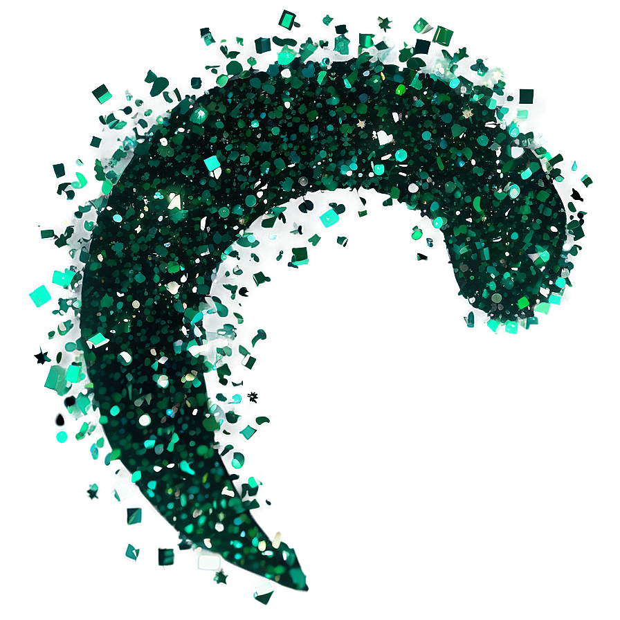 Green Glitter Sparkle Png 05062024 PNG image