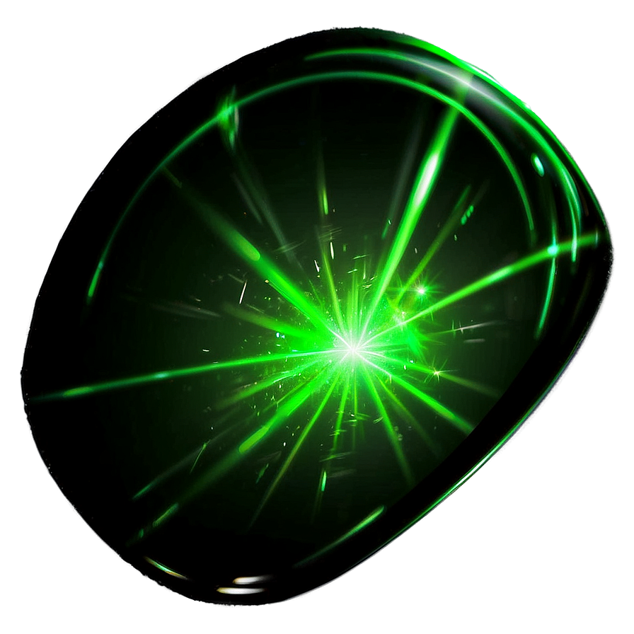 Green Glow B PNG image