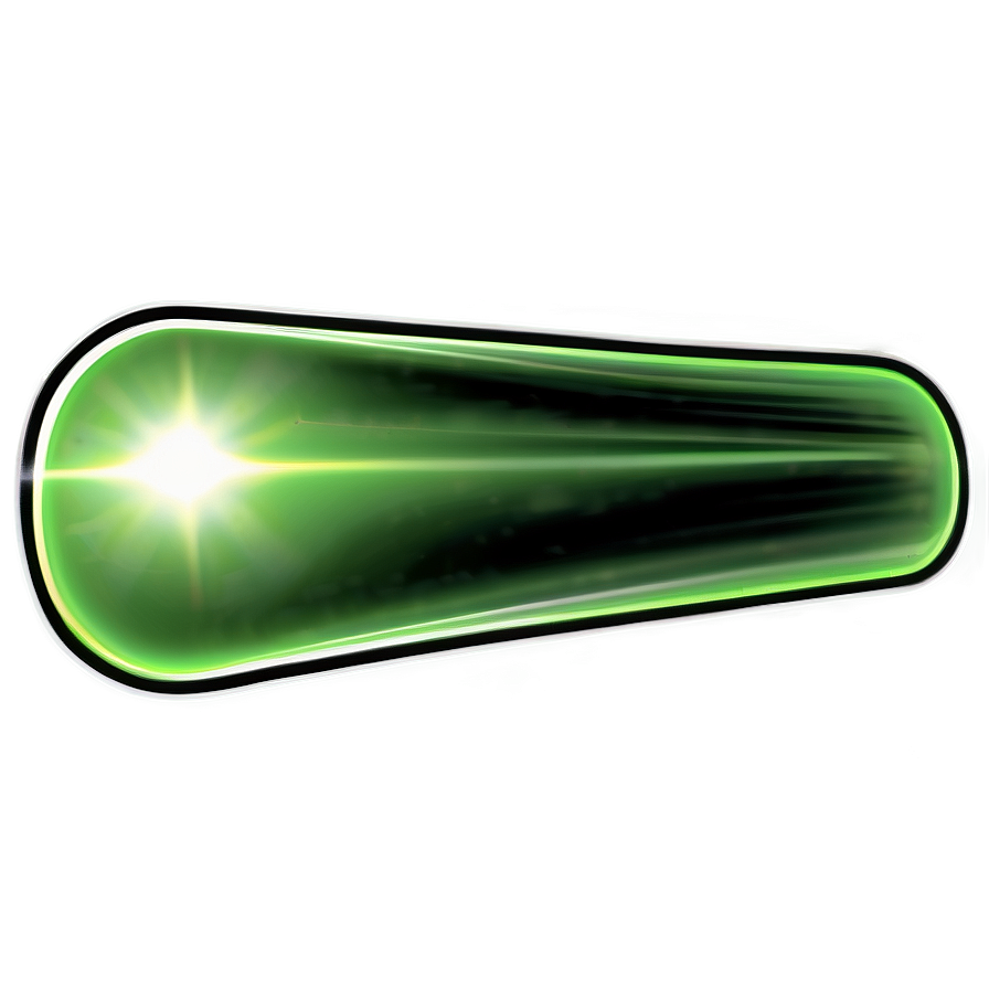 Green Glow Outline Png 06262024 PNG image