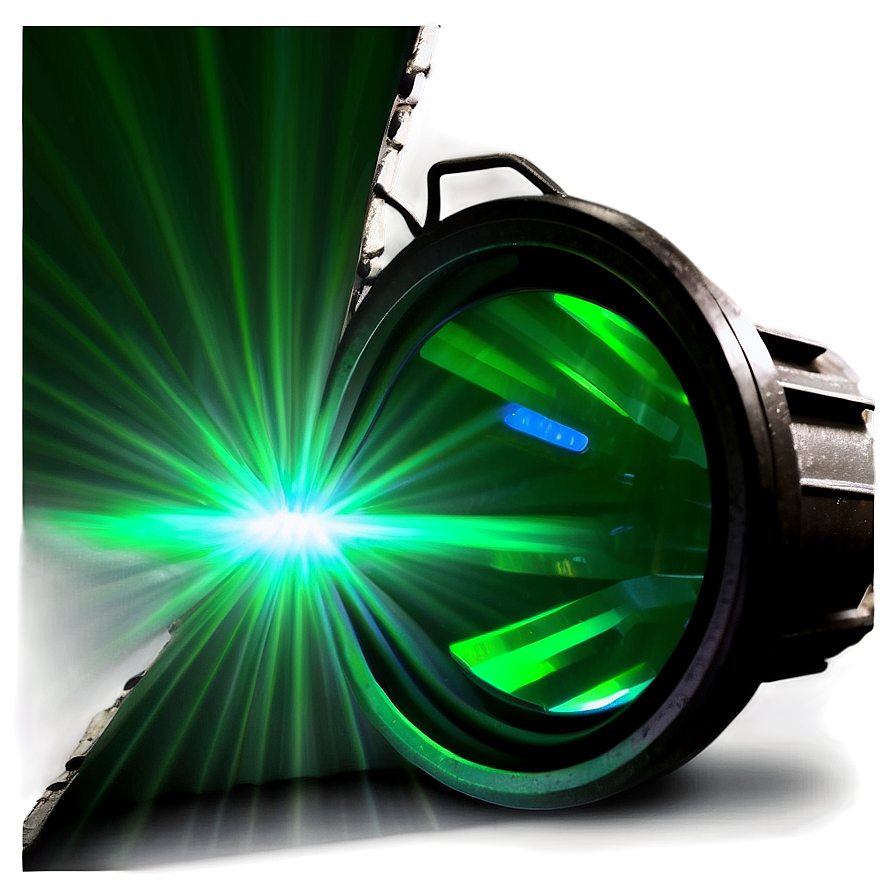 Green Glow Spotlight Png 06262024 PNG image