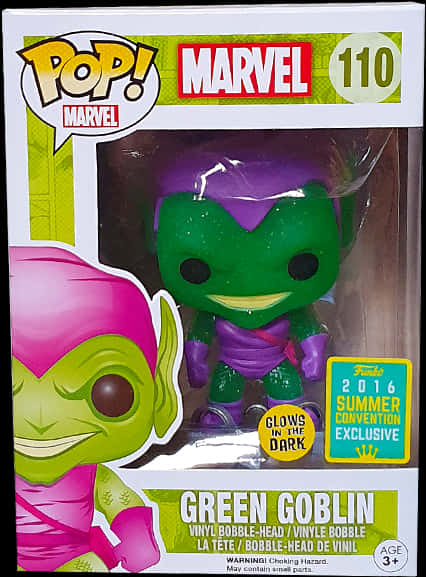 Green Goblin Funko Pop Summer Convention Exclusive PNG image