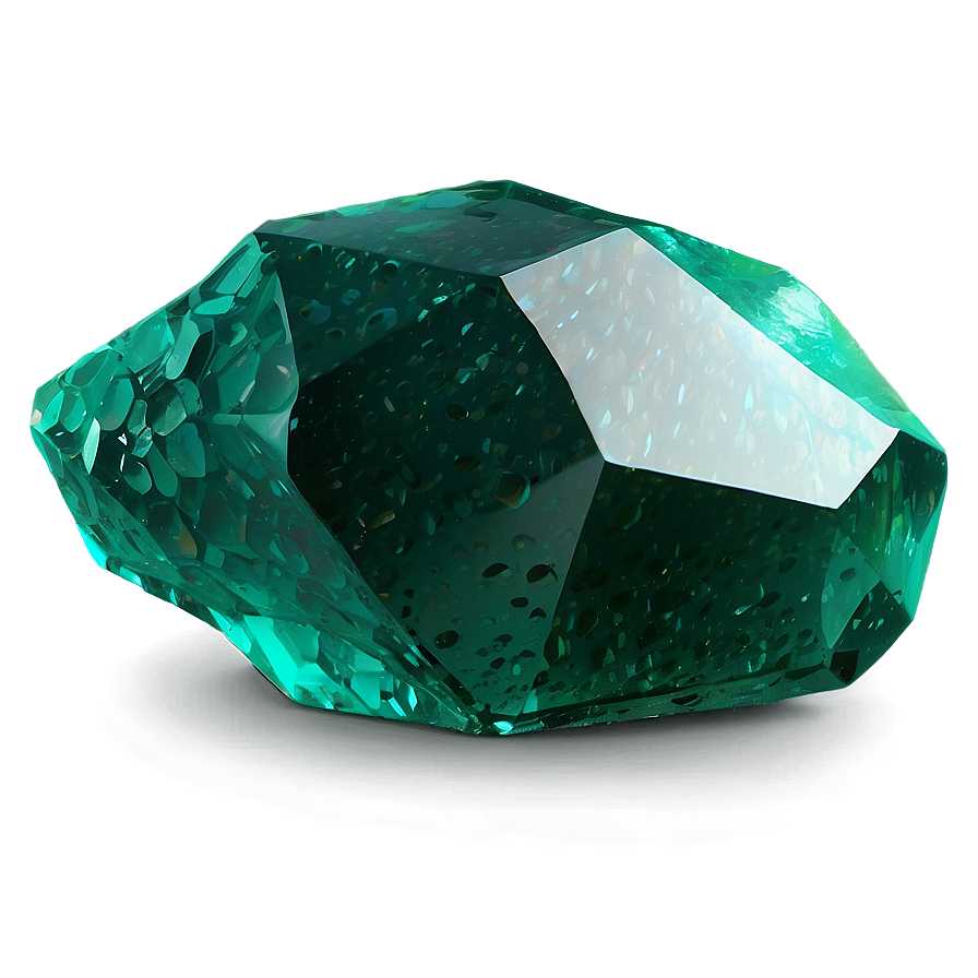 Green Gradient Crystal Texture Png 66 PNG image