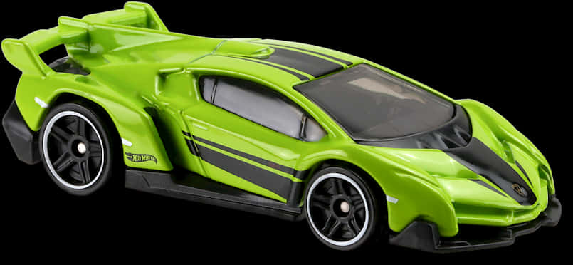 Green Hot Wheels Sports Car PNG image