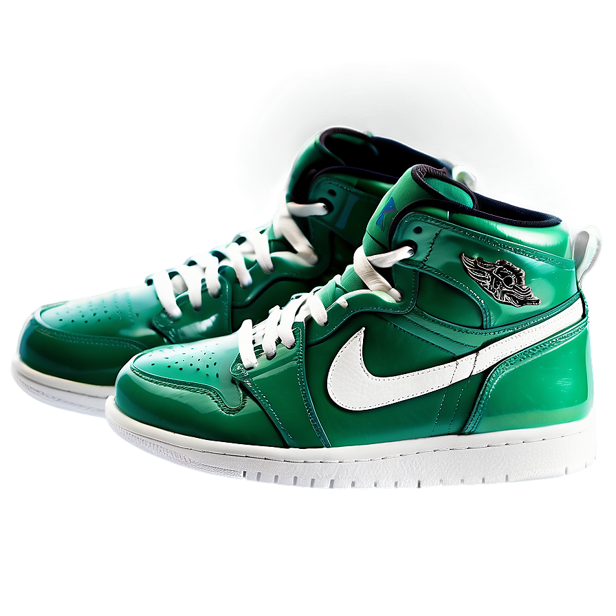 Green Jordan Shoes Png 89 PNG image