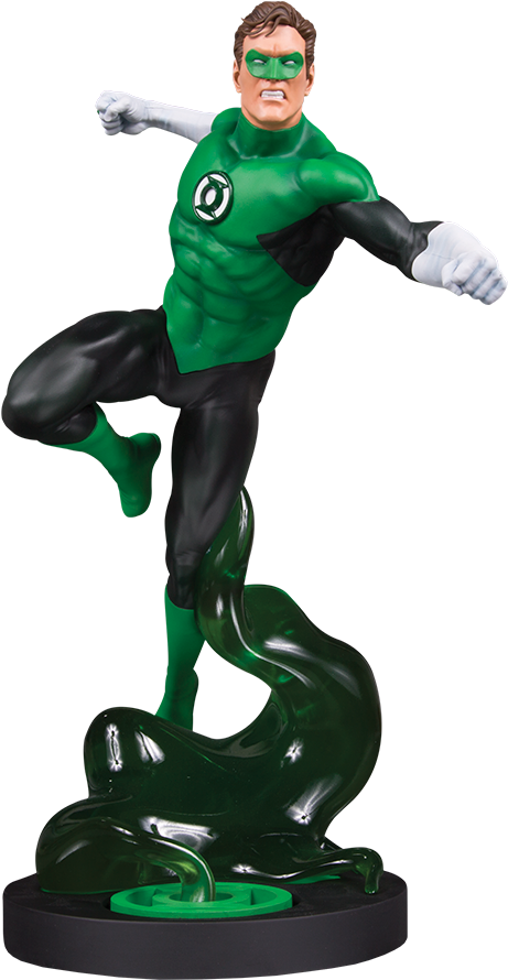 Green Lantern Action Figure PNG image