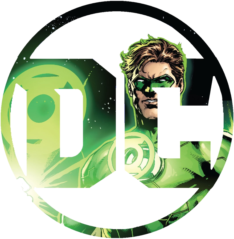 Green Lantern D C Logo Overlay PNG image