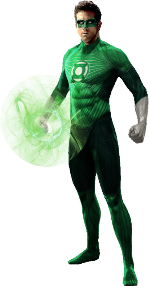 Green Lantern Power Ring Effect PNG image