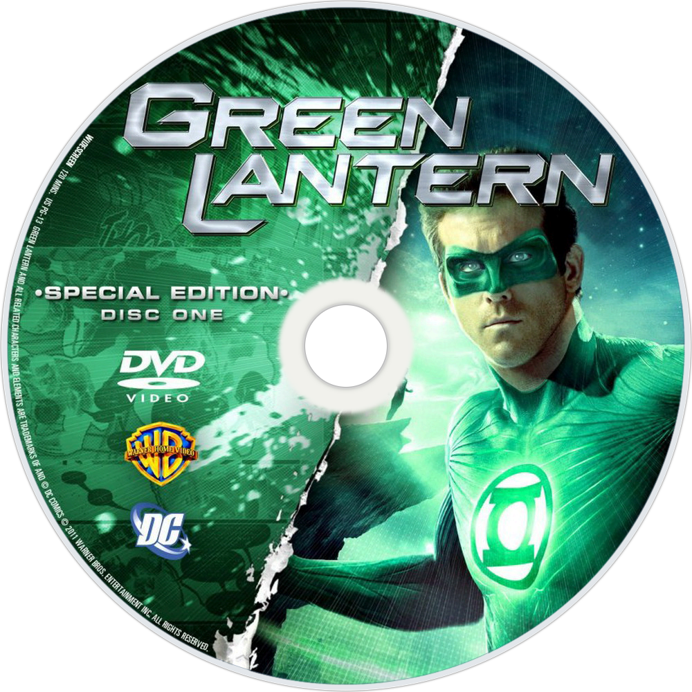 Green Lantern Special Edition D V D PNG image