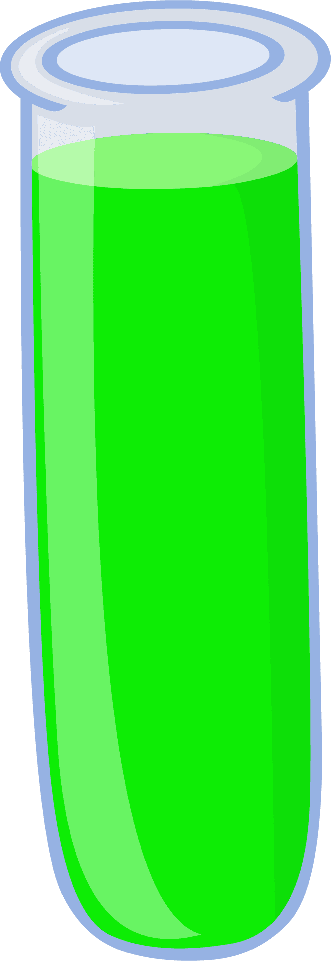 Green Liquidin Test Tube PNG image