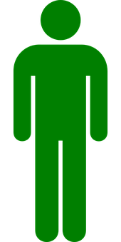 Green Man Icon Symbol PNG image