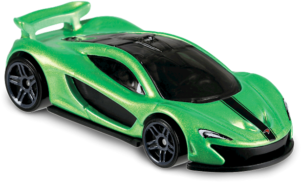 Green Mc Laren Supercar Isolated PNG image