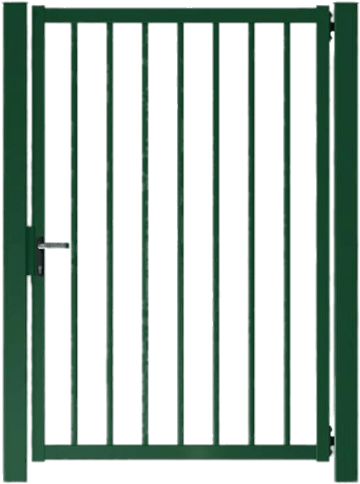 Green Metal Security Gate.png PNG image