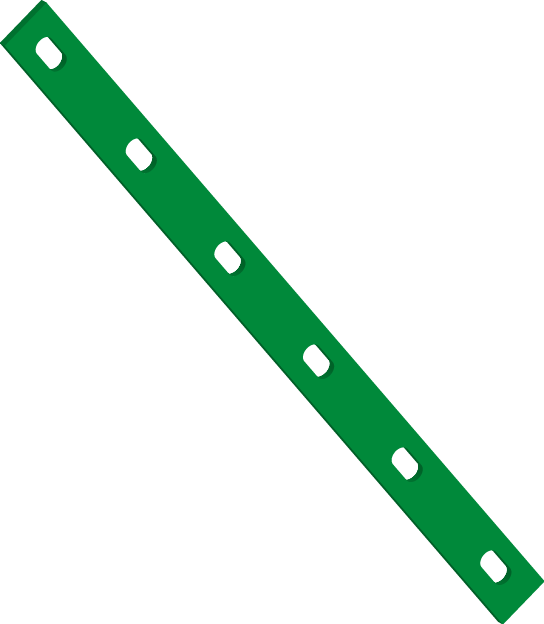 Green Metal Strap PNG image