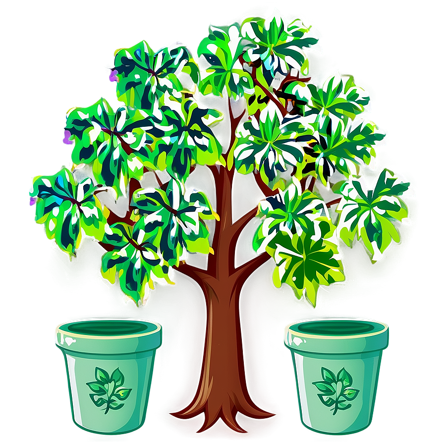 Green Money Tree Clipart Png 1 PNG image