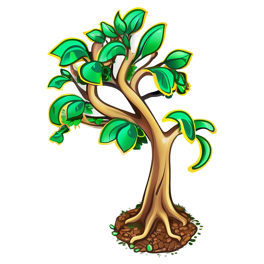 Green Money Tree Clipart Png 84 PNG image