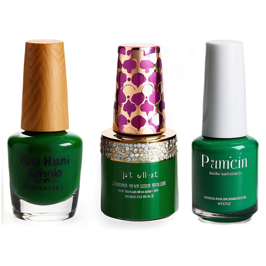 Green Nail Polish Png 22 PNG image