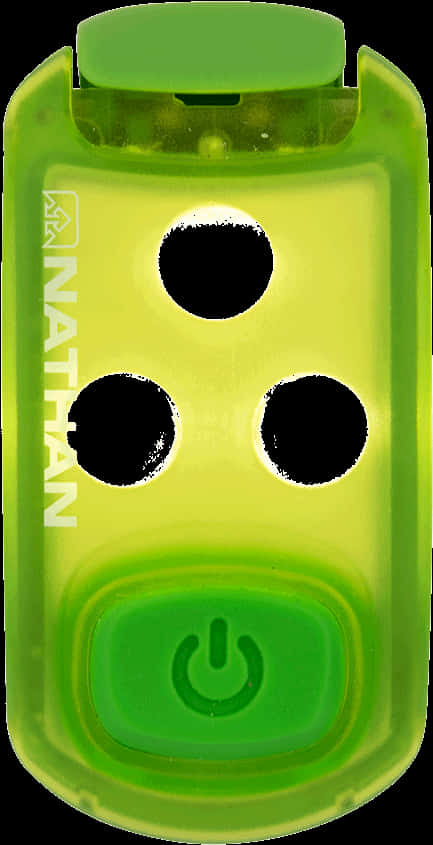 Green Nathan Strobe Light PNG image