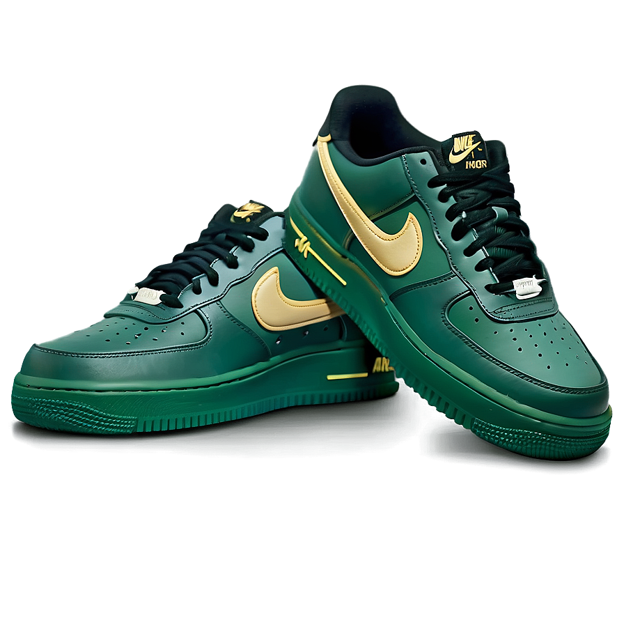 Green Nike Air Force 1 Png 06262024 PNG image